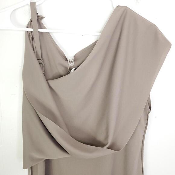 Miilla Dress WOmens M Cowl Neck Back Event Shift Silhouette Event Party - Picture 9 of 10